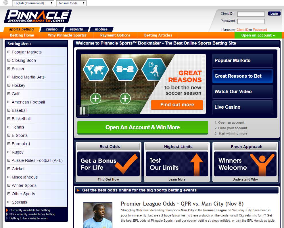 Pinnacle Sports